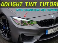main image for ad Head Light + Tailight Tint in 12 Colours - 30 x 100cm