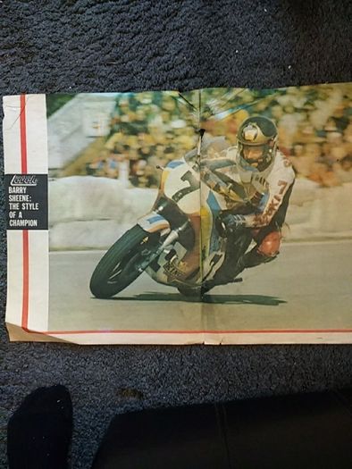 Barry Sheene, Autograph, Books, Posters