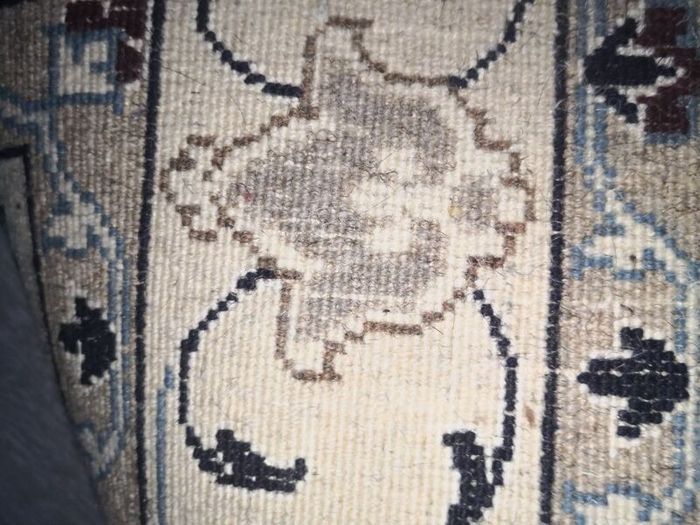 Hand knotted Persian wool rug
