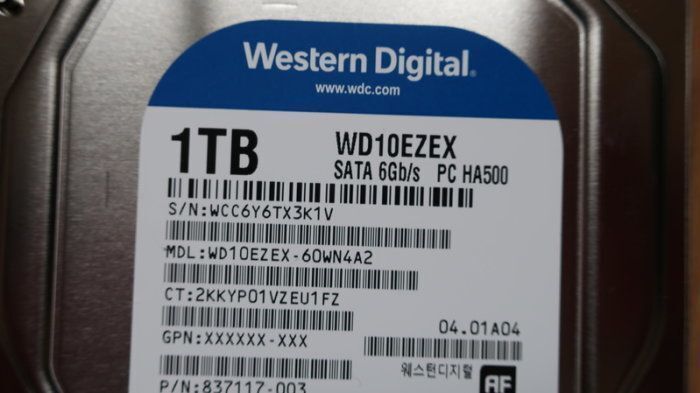 1 TB HDD 3.5" Western Digital Blue