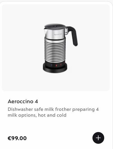 Nespresso Milk Frother