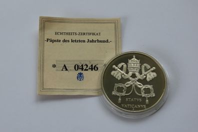 Pope Benedict 2005 Cologne Cathedral with certificate
