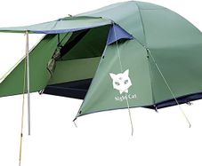 3 Person Tent Waterproof for 2 3 Man Camping with Porch Double Layer Tent for Camping Hiking (FREE SHIPPING)