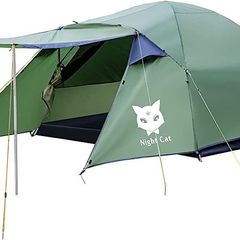 3 Person Tent Waterproof for 2 3 Man Camping with Porch Double Layer Tent for Camping Hiking (FREE SHIPPING)