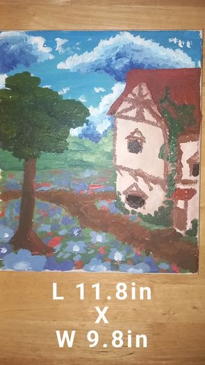 Canvas  Paintings x 9 in Total
