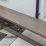 200cm Vintage Ash Dining Bench Rustic Image 6