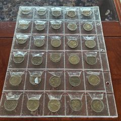 United Kingdom 3 Pence Brass mixed lot
