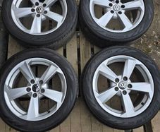 17" VW 5x112, Clean set 4 Good Tyres