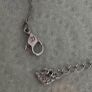 silver necklace Swarovski Crystal Image 2