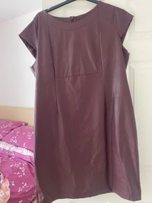 Dress Leather look  Size 20-22