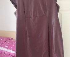 Dress Leather look  Size 20-22