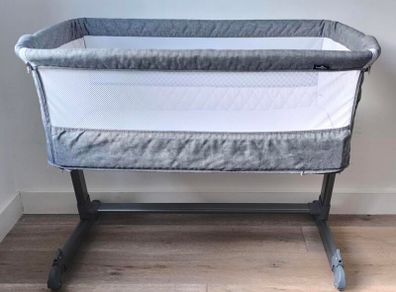 Babylo Cozi Sleeper Bedside Crib Flint