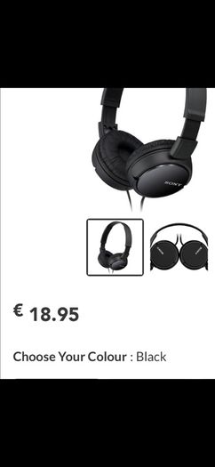 Sony Headphones Duo
