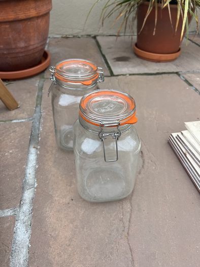 2 big jars