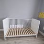 White cot bed. Image 6