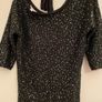 Monsoon - Jumper size small 8 black sequins Image 2