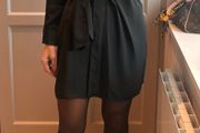 Mango black wrap mini, brand new with tags