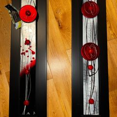 Glass Gallery wall Hangings x 2 (Rachel McCann