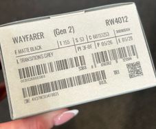 Ray-Ban Meta Wayfarer Glasses Gen 2 - Matte Black with Transition Lens