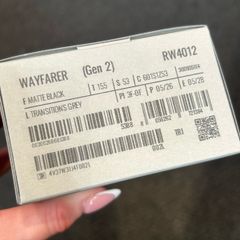 Ray-Ban Meta Wayfarer Glasses Gen 2 - Matte Black with Transition Lens