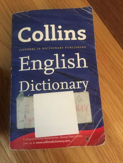 selection of english dictionaries