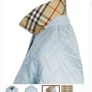 Burberry Quilted Light Blue Classic Jacket Image 3