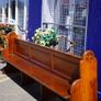 Victorian Church Pew / Chapel Bench Image 6