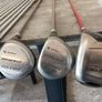 Womens Golf clubs and bag and trolley. Image 4