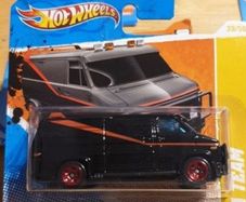 Hot Wheels 1:64 A-team Van 2011 Hot Wheels Premiere