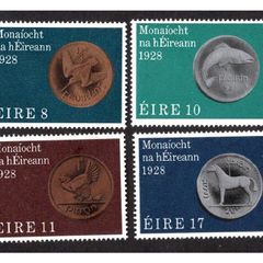 1978 Ireland 50th Anniversary of Ireland's First Coinage in 1928 Commemorative Stamps Mint Never Hinged (MNH)