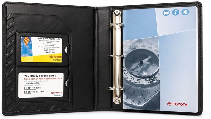 Toyota Avensis Genuine Owners Folder & Book Pack