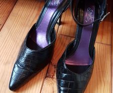 Size 4.5 Black High Heels