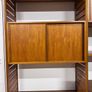 Mid-Century Modern Modular Teak Wall Unit by Ladderax Image 5