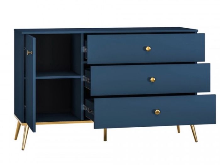 Marine Blue Sideboard