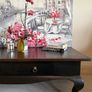 Hand-Restored Two Tone Satin Black Solid Wood Coffee Table Image 4