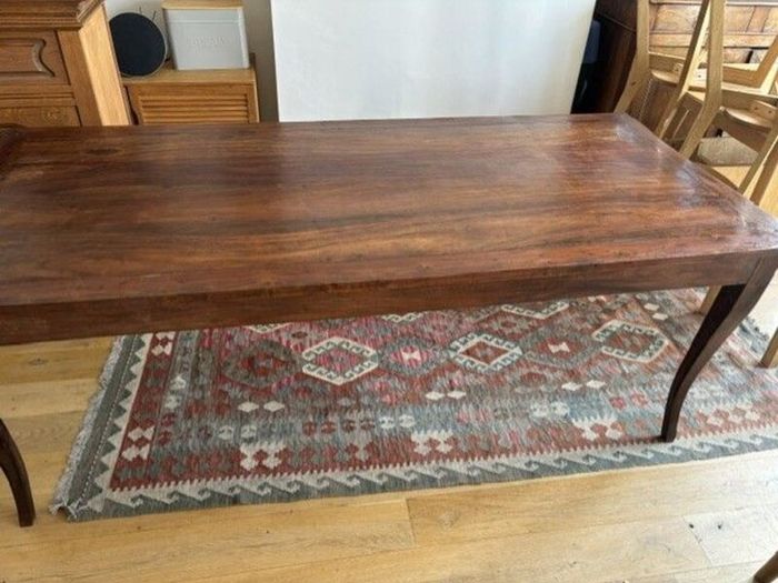 Antique dining table