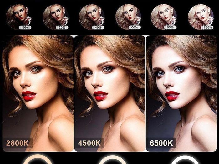 12.6'' Selfie Ring Light with Tripod Stand & Phone Holder Tall 188cm/74'', GerTong LED Circle Ringlight with 40 RGB Mode 13 Brightness for Makeup YouTube Tiktok, Wireless Remote for iPhone Android (FREE POSTAGE)