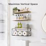 Wood Bathroom Shelves Image 7