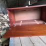 Vintage wooden storage chest Image 3