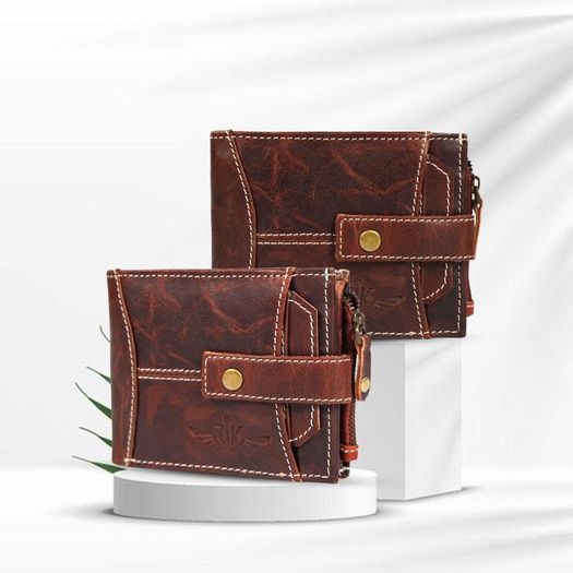 Genuine Leather Wallet Luxury Handmade RFID Secure Wallet