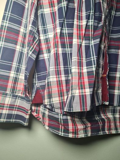 Mens Tommy Hilfiger Check Shirt Custom Fit Size Xl Extra Large