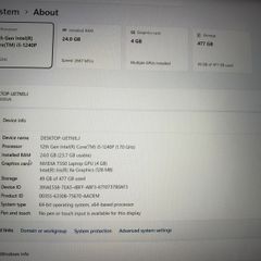 lenovo Thinkpad P16s Gen1 i5