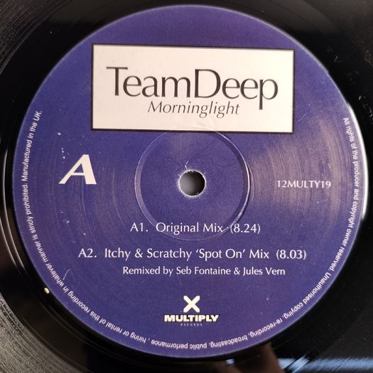 Team Deep - Morninglight - Multiply Records - Absolutely BANGIN Late 90s TRANCE Classic!