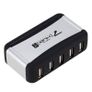 New 7 Ports Hub USB 2.0 High Speed Smart Adapter PC Computer Laptop + PSU #1371 Image 3