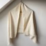 Louis Vuitton Cream Monogram Shawl Image 2