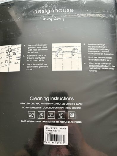 blackout curtains