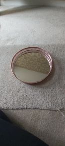 Rose gold mirror tray  REDUCED