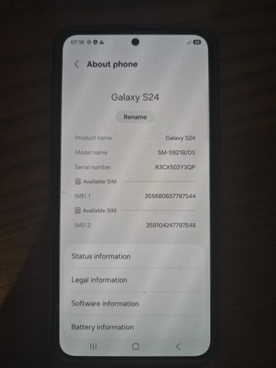 Samsung S24