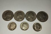 USA coins 1947 to 1980