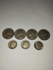 USA coins 1947 to 1980